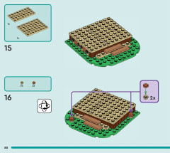 LEGO 42624 instructions page 88 – build guide