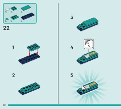 LEGO 42624 instructions page 92 – build guide