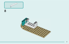 LEGO 42625 instructions page 9 – build guide
