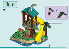 LEGO 42631 instructions page 71 – build guide