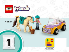 LEGO 42634 instructions page 1 – build guide
