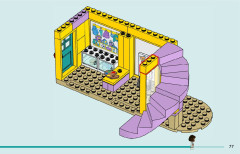 LEGO 42636 instructions page 77 – build guide