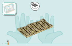 LEGO 42636 instructions page 6 – build guide