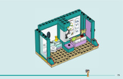 LEGO 42636 instructions page 73 – build guide