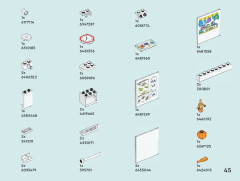 LEGO 42636 instructions page 45 – build guide