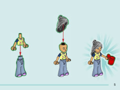 LEGO 42636 instructions page 5 – build guide