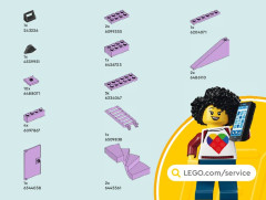 LEGO 42636 instructions page 51 – build guide