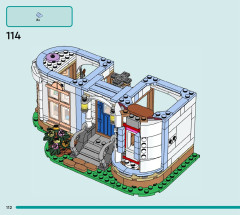 LEGO 42638 instructions page 112 – build guide