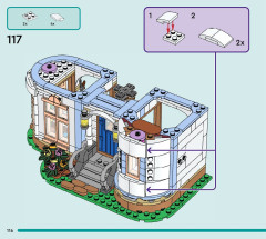 LEGO 42638 instructions page 116 – build guide