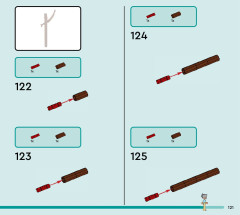 LEGO 42638 instructions page 121 – build guide