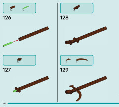 LEGO 42638 instructions page 122 – build guide