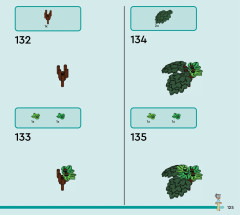 LEGO 42638 instructions page 125 – build guide