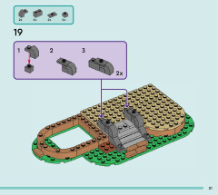 LEGO 42638 instructions page 21 – build guide