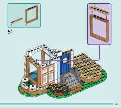 LEGO 42638 instructions page 45 – build guide