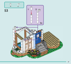 LEGO 42638 instructions page 47 – build guide