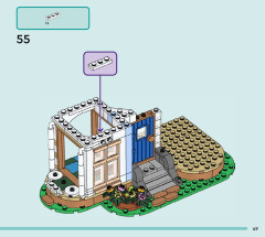 LEGO 42638 instructions page 49 – build guide