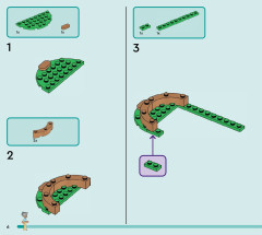 LEGO 42638 instructions page 6 – build guide