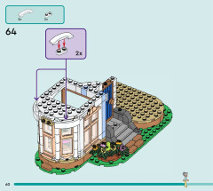 LEGO 42638 instructions page 60 – build guide