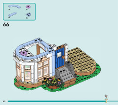 LEGO 42638 instructions page 62 – build guide