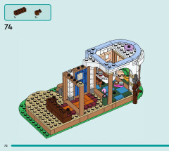 LEGO 42638 instructions page 72 – build guide