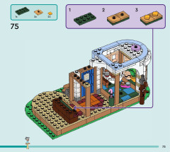 LEGO 42638 instructions page 73 – build guide