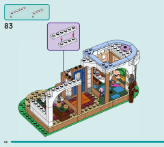 LEGO 42638 instructions page 82 – build guide
