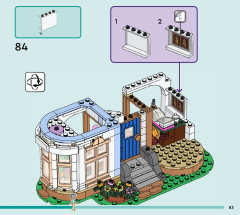 LEGO 42638 instructions page 83 – build guide