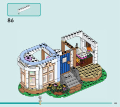 LEGO 42638 instructions page 85 – build guide