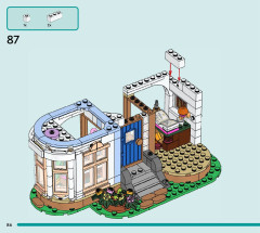 LEGO 42638 instructions page 86 – build guide