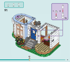 LEGO 42638 instructions page 91 – build guide