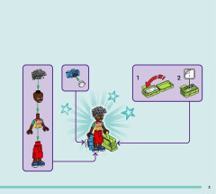 LEGO 42638 instructions page 3 – build guide