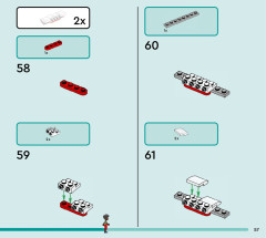LEGO 42638 instructions page 57 – build guide