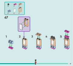 LEGO 42638 instructions page 61 – build guide