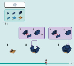 LEGO 42638 instructions page 67 – build guide