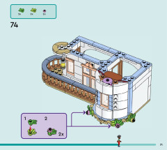 LEGO 42638 instructions page 71 – build guide