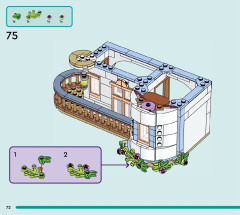 LEGO 42638 instructions page 72 – build guide
