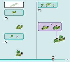 LEGO 42638 instructions page 73 – build guide