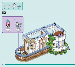 LEGO 42638 instructions page 76 – build guide