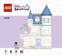 LEGO 42638 instructions page 1 – build guide