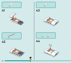 LEGO 42638 instructions page 22 – build guide