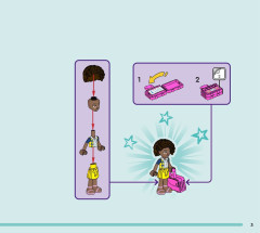 LEGO 42638 instructions page 3 – build guide