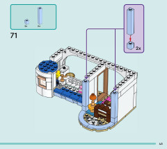 LEGO 42638 instructions page 43 – build guide