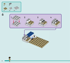 LEGO 42638 instructions page 6 – build guide