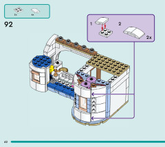 LEGO 42638 instructions page 62 – build guide