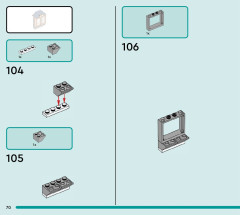 LEGO 42638 instructions page 70 – build guide