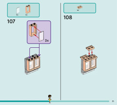 LEGO 42638 instructions page 71 – build guide