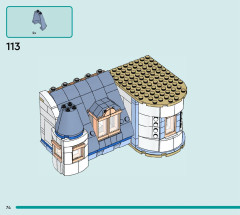 LEGO 42638 instructions page 74 – build guide