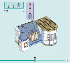 LEGO 42638 instructions page 75 – build guide
