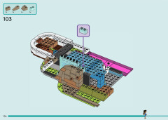 LEGO 42639 instructions page 104 – build guide