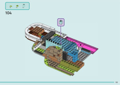 LEGO 42639 instructions page 105 – build guide